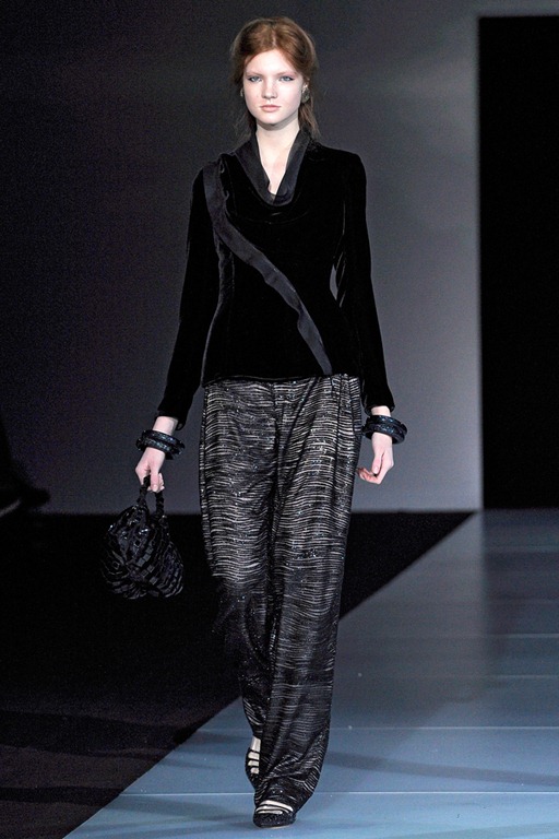 Wearable Trends: Giorgio Armani RTW Fall 2011, Milan Fashion Week